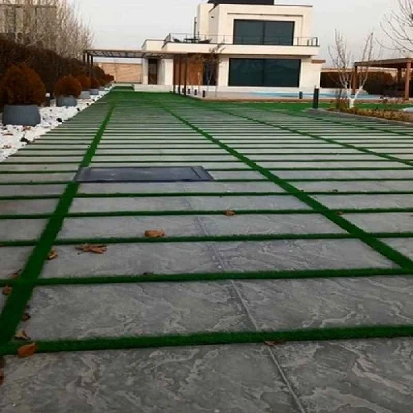 موزاییک حیاط پلیمری